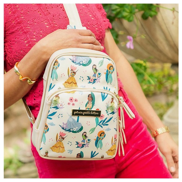 Petunia Pickle Bottom Handbags - Petunia Pickle Bottom Disney Princess Courage and Kindness Criss-cross sling bag